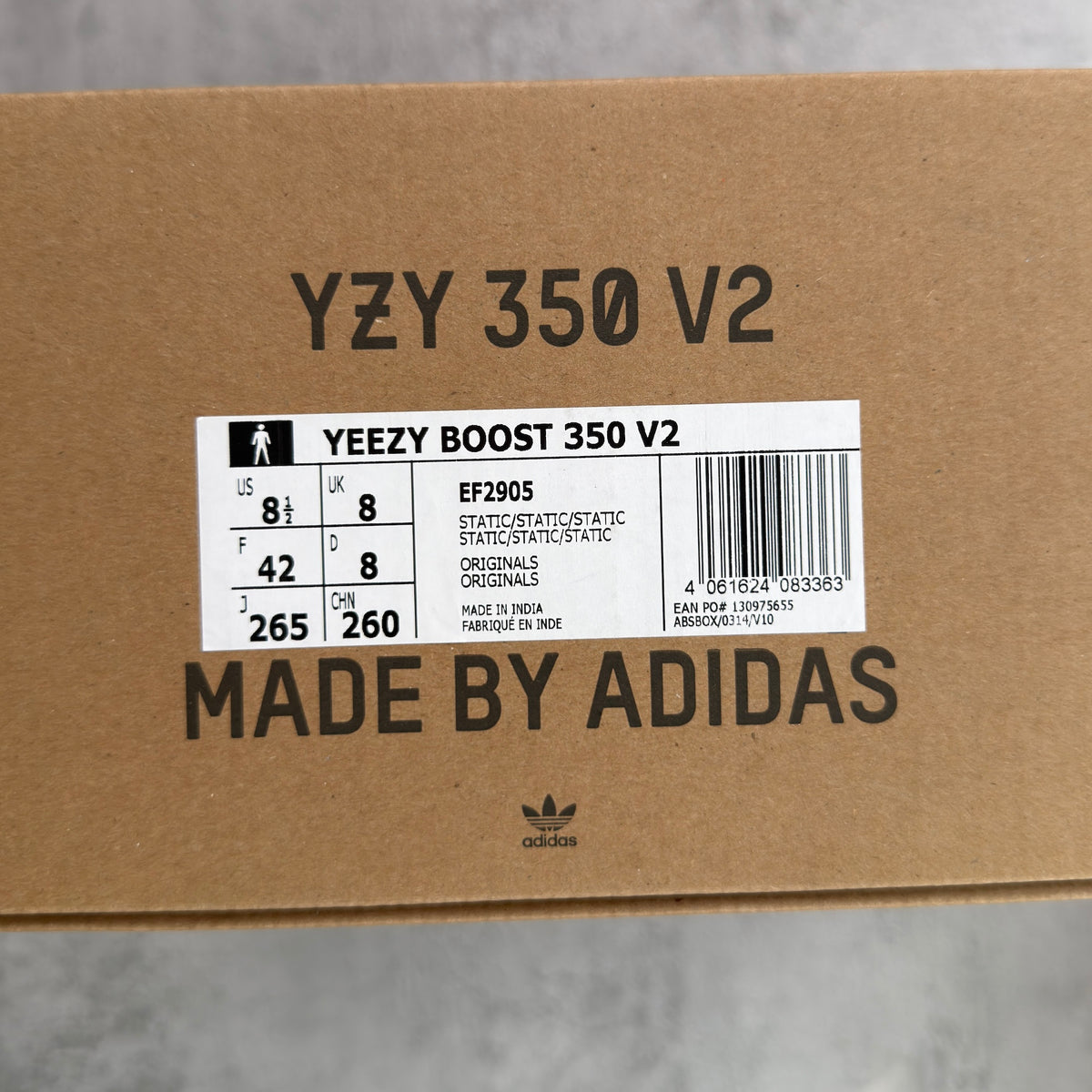 Adidas Yeezy Boost 350 V2 Static