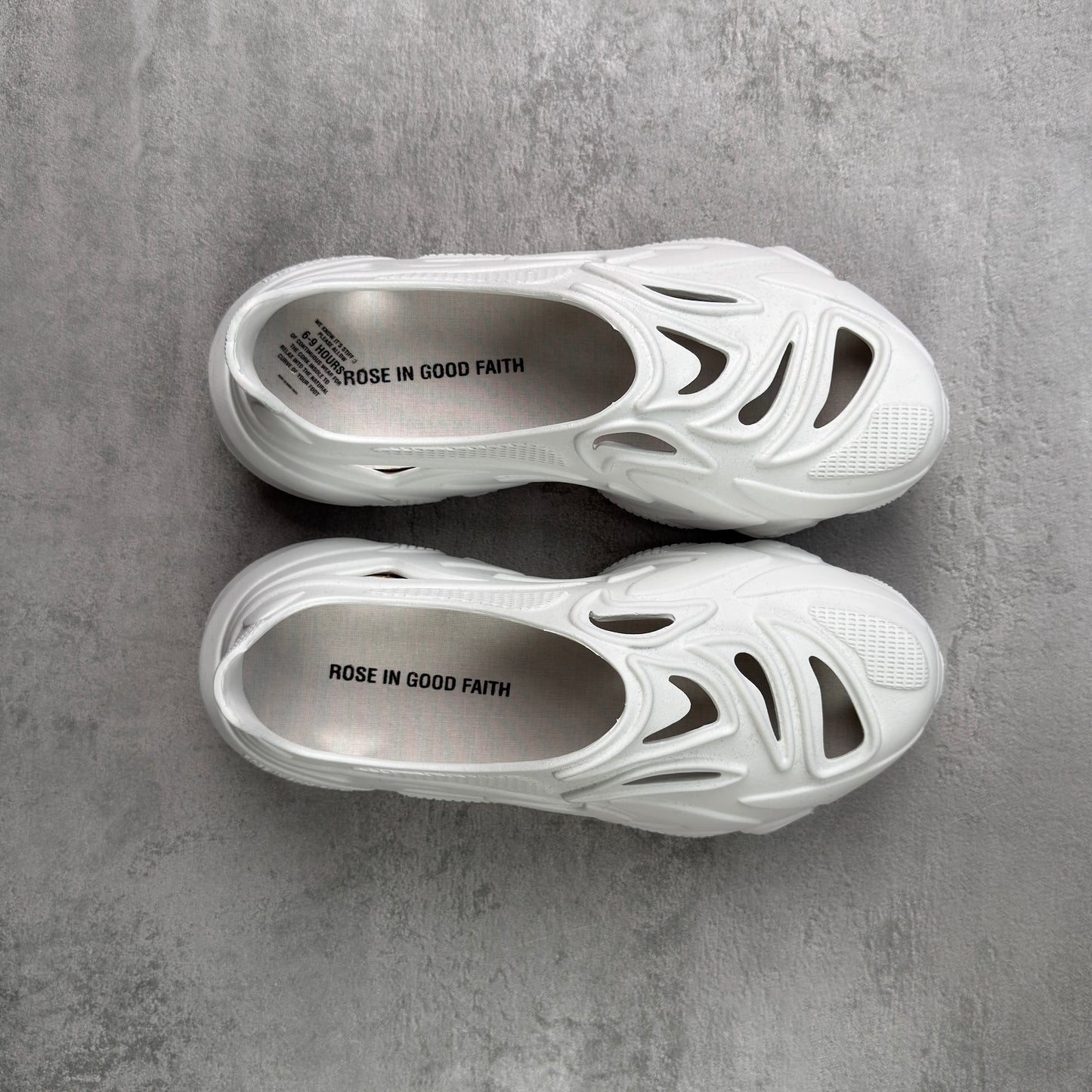 Rose In Good Faith Sustainable Plastic Soul Shoe