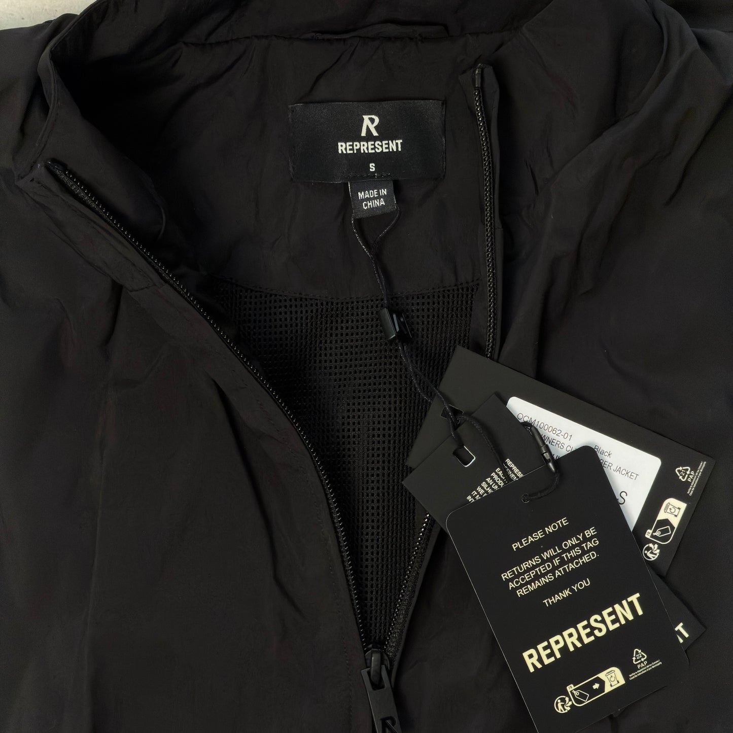 Represent Micro Owners Club Track Jacket 'Black'