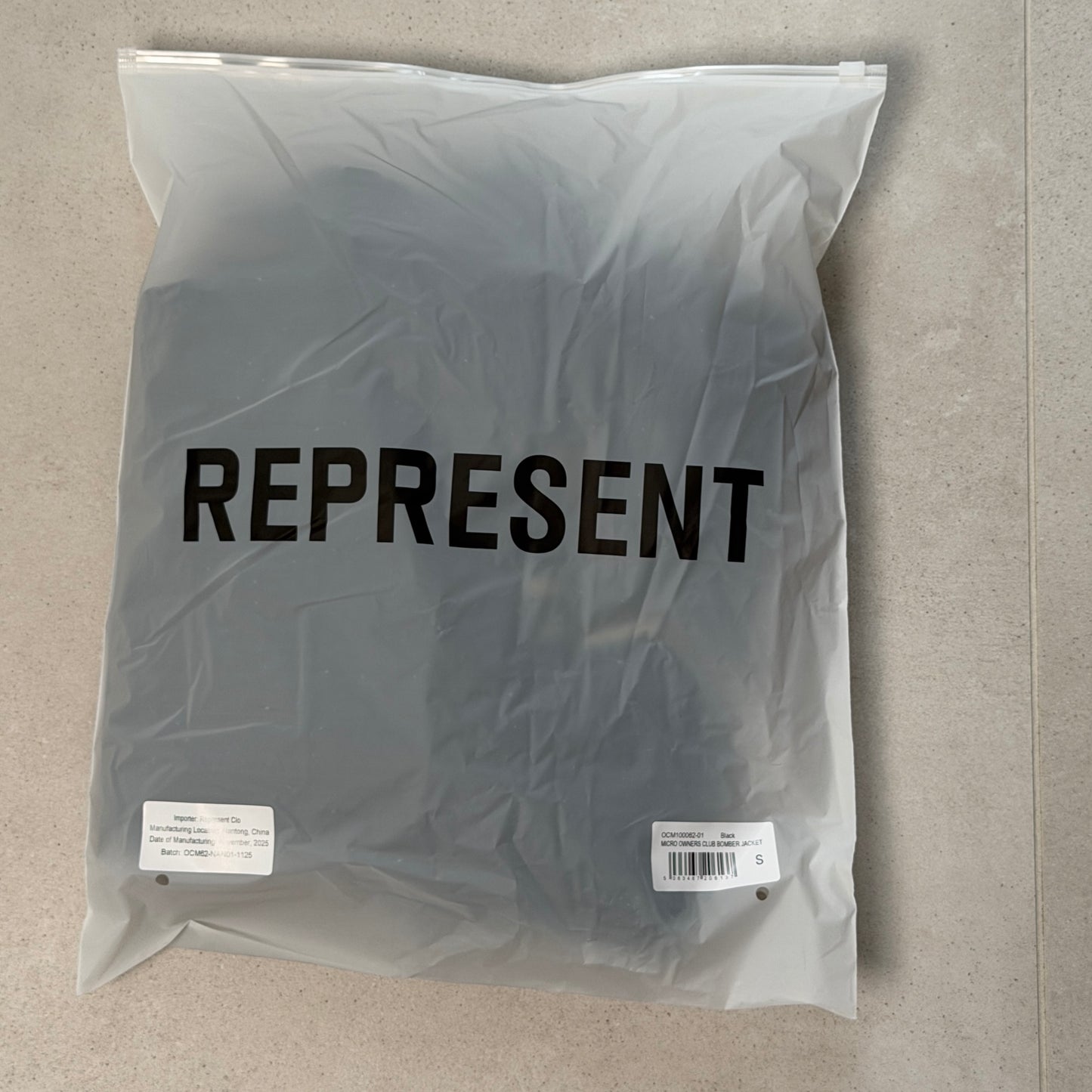 Represent Micro Owners Club Track Jacket 'Black'