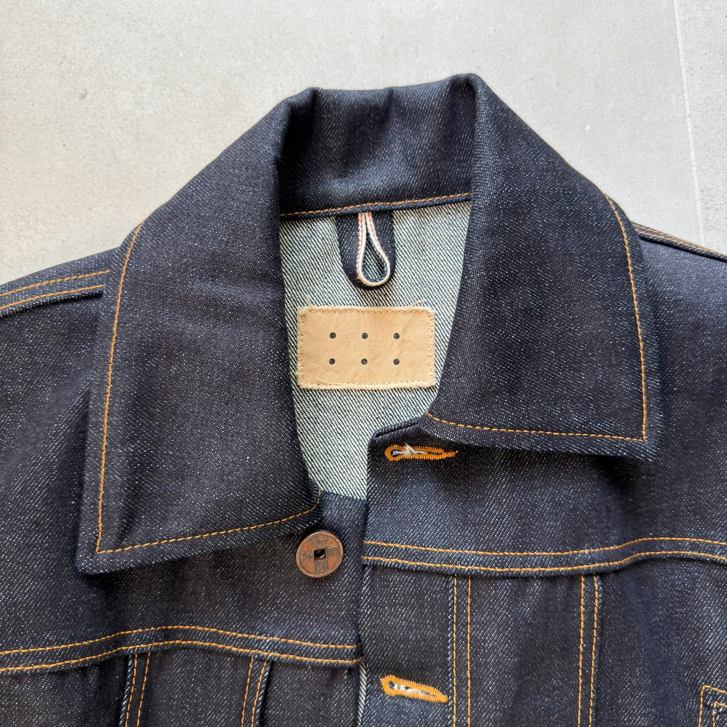 Borderline 'YOROI 鎧' The Denim Jacket Raw Indigo