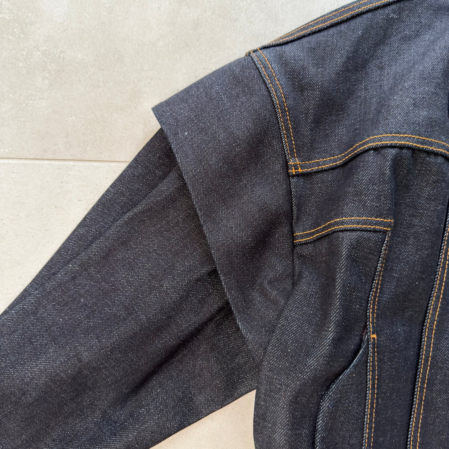 Borderline 'YOROI 鎧' The Denim Jacket Raw Indigo