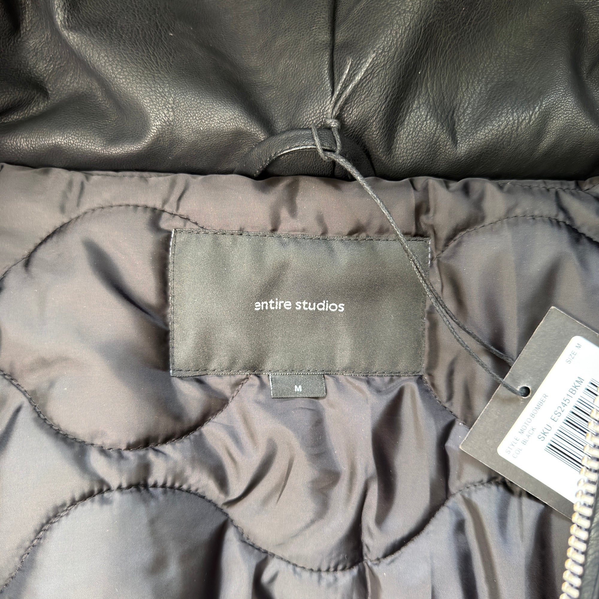 Entire Studios Hooded Leather Moto Bomber – Sneaky HQ