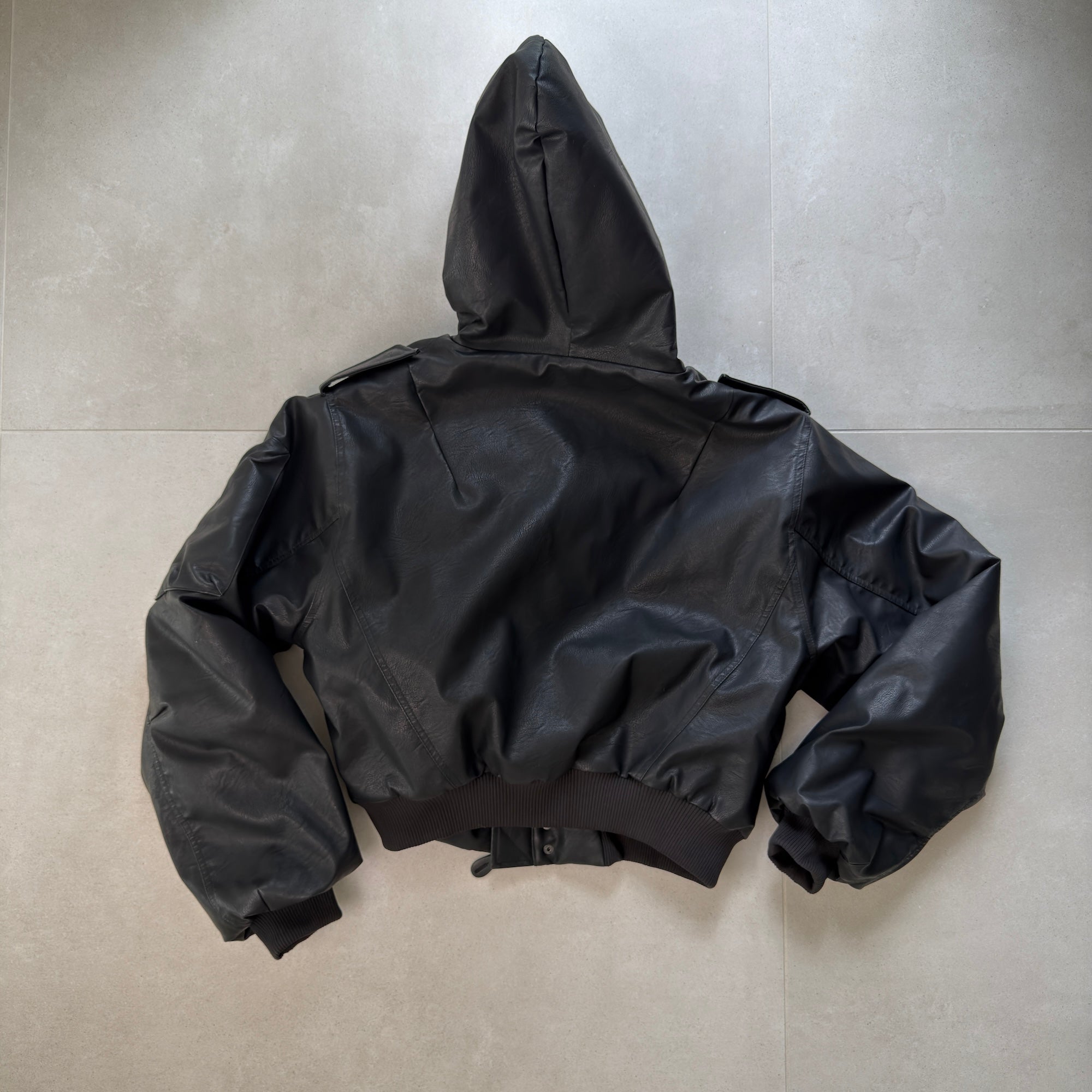 Entire Studios Hooded Leather Moto Bomber – Sneaky HQ