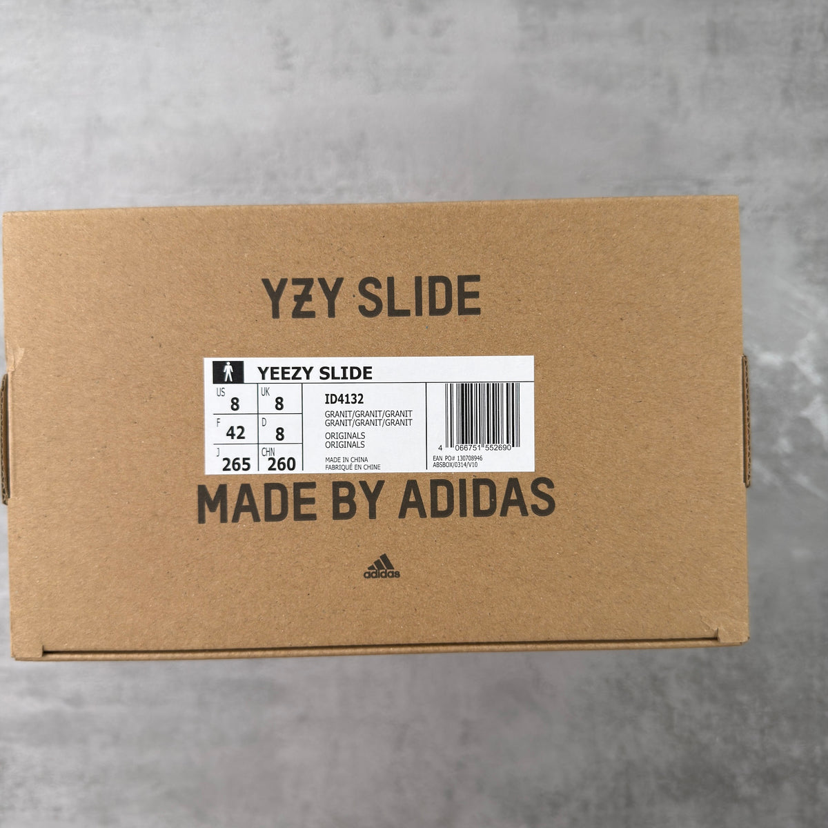Adidas Yeezy Slide Granite