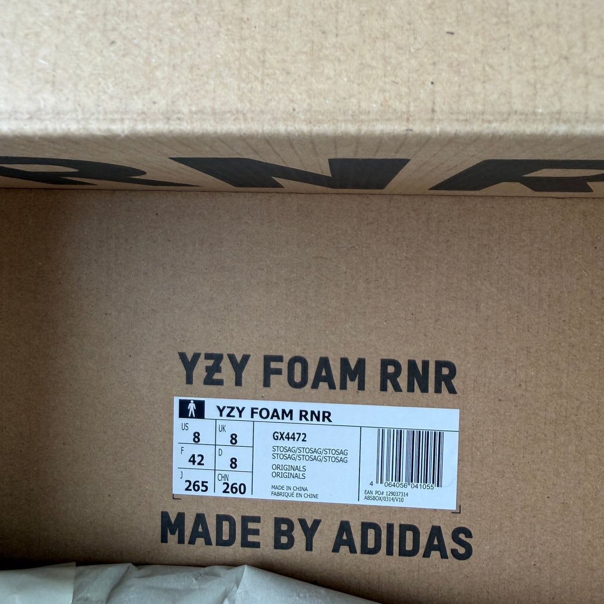 Adidas Yeezy Foam Runner MX Sand Grey