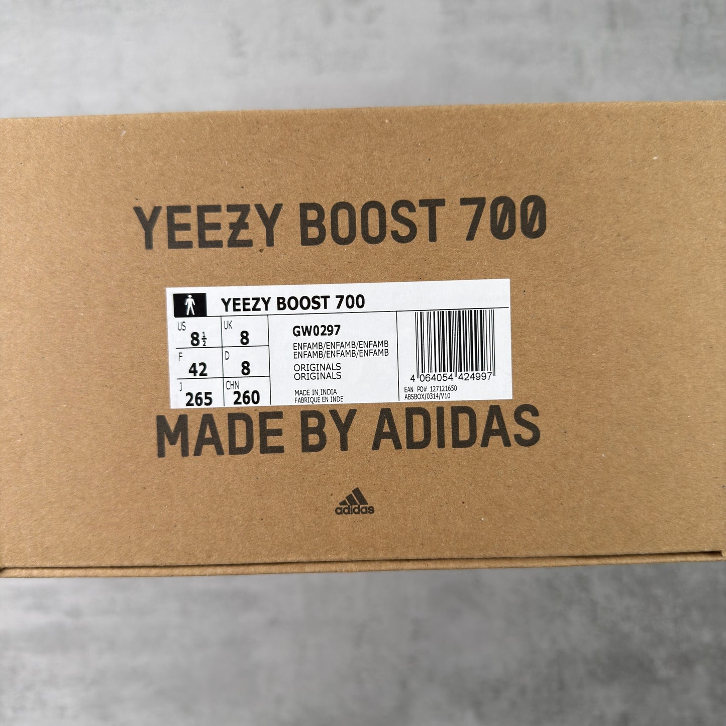 Adidas Yeezy Boost 700 Enflame Amber