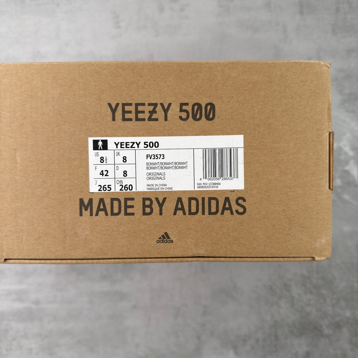 Adidas Yeezy 500 Bone White