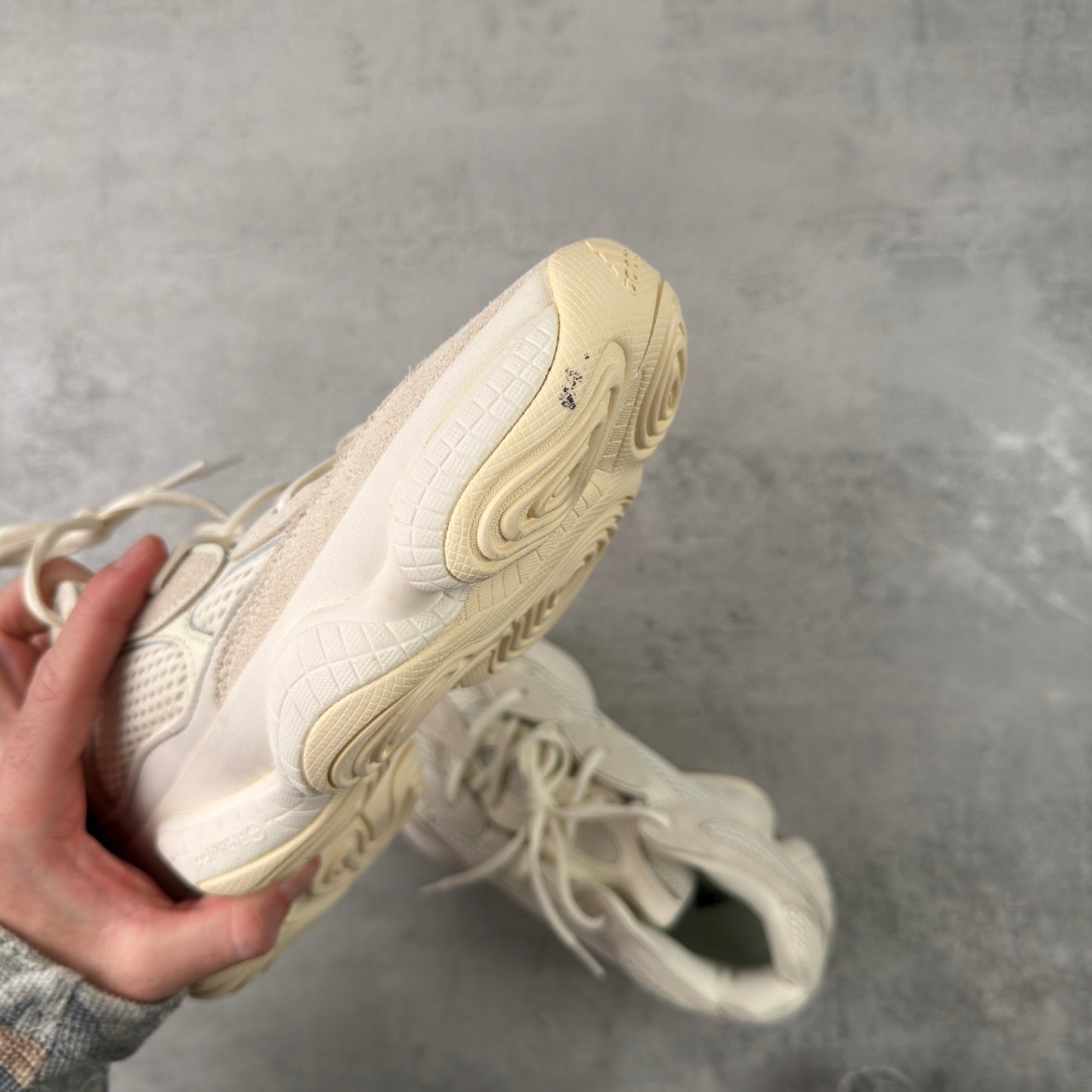 Adidas Yeezy 500 Bone White