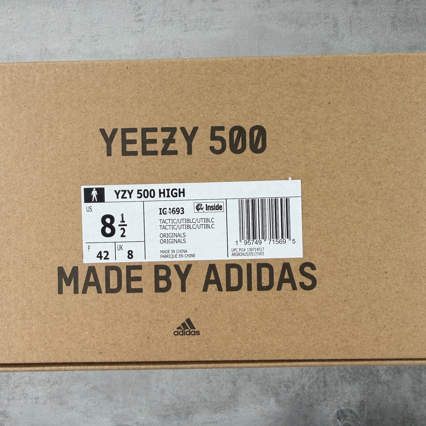Adidas Yeezy 500 High Tactical Boot Utility Black