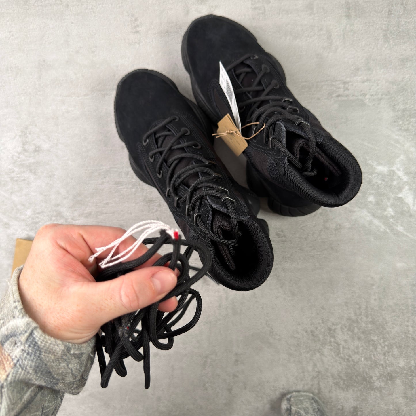 Adidas Yeezy 500 High Tactical Boot Utility Black