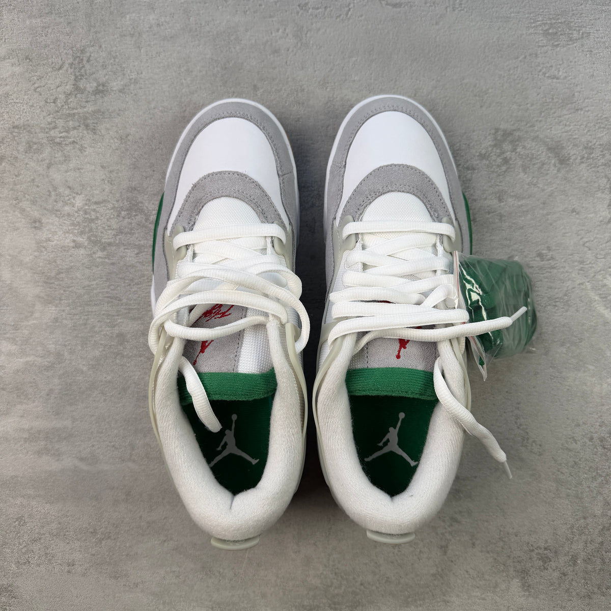 Air Jordan 4 RM White Pine Green