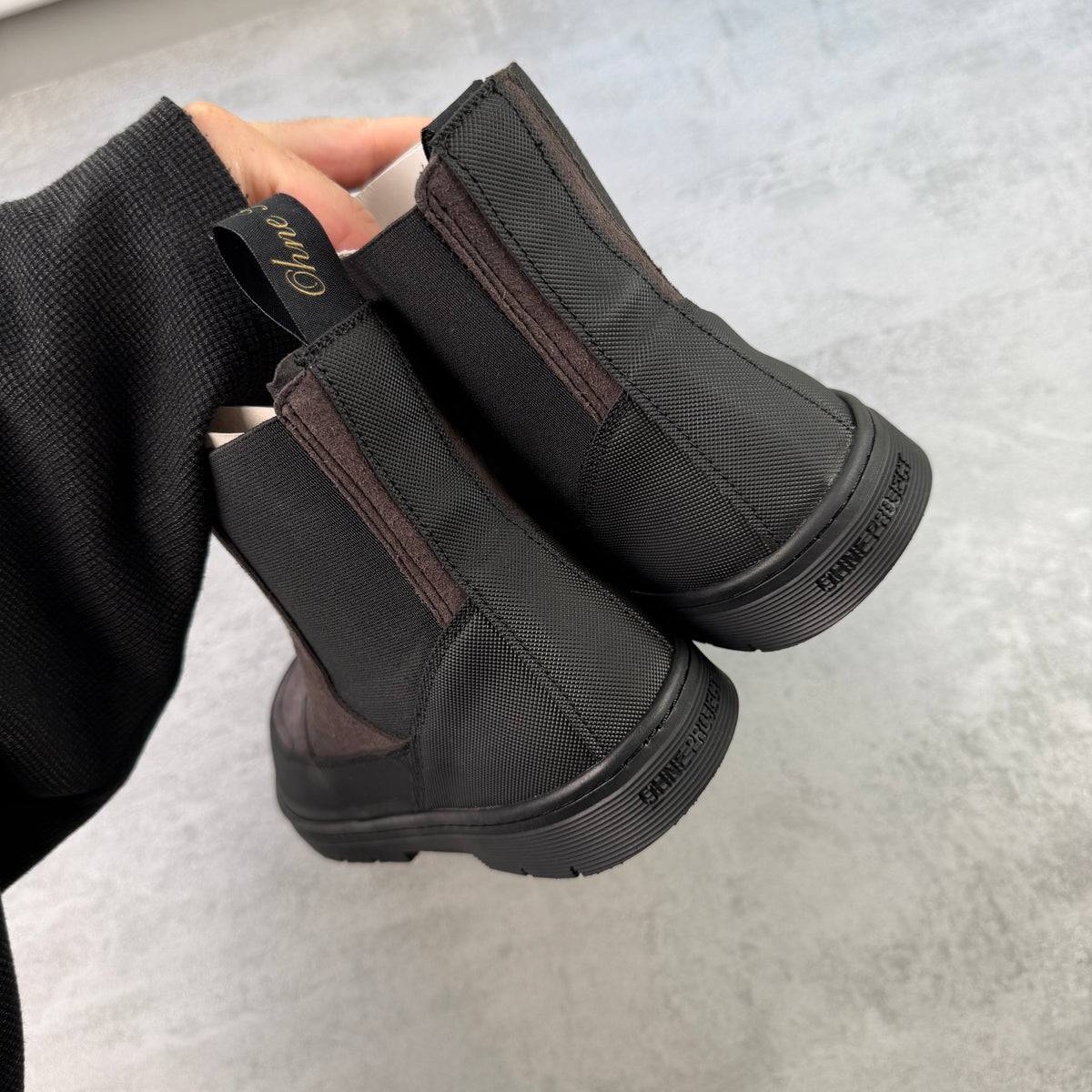 OHNE Project Zuri Boots Anthracite